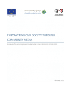 تمكين المجتمع المدني من خلال الإعلام (2018-2020)